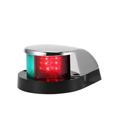 Lampa de navigație roșu-verde pentru barcă