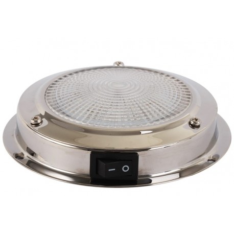 Lampa de cabină LED rotundă din oțel inoxidabil pentru barcă