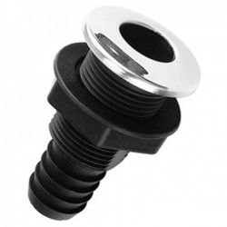 Trecere bordaj PVC cu flanșă A4 pentru furtun de 20 mm