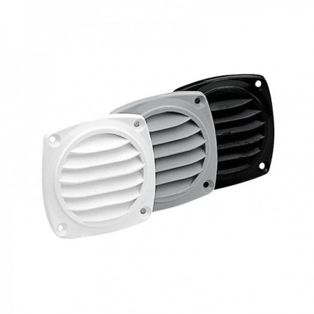 Grilaj de ventilație PVC alb 85x85 mm