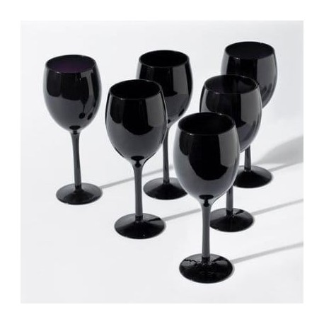 Set de pahare pentru apă și vin, 6 bucăți, pentru ambarcațiuni