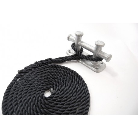 Parâmă de acostare torsadată cu ochi 10 mm - 6 m pentru barcă
