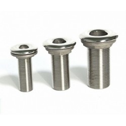 Trecere filetată prin bordaj, lungime 77 mm pentru barcă