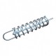 Amortizor din oțel galvanizat 5x270 mm pentru barcă