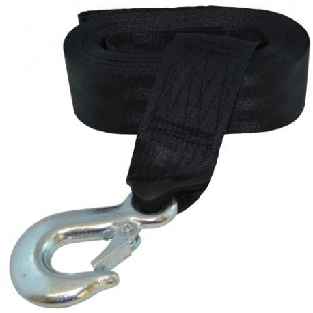 Curea bandă 63 mm/4,5 m pentru troliu cu cârlig