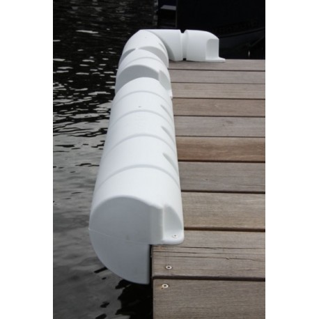 Protecție de ponton Small Bumper alb 95x19 cm