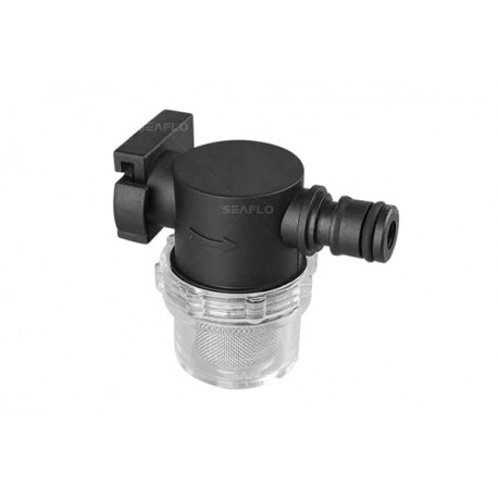 Filtru de Apă pentru Pompa de Presiune cu Cuplaj Rapid SEAFLO pentru Bărci