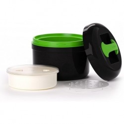 Recipient pentru gheață 2.5L Valira negru cu verde