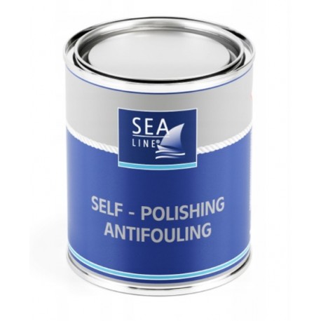 Vopsea antivegetativă Sea-Line self-polish autopolerantă neagră 0,75L