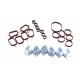 Set garnituri galerie evacuare BMW 3 E46 2.0/3.0D 98- (garnituri + 6 capace 32mm) 11612246949