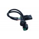 Cablu electric termostat Citroen Berlingo/ C3/ C4/ C5/ 207/ 208/ 308/ 5008 1.4/1.6 07- 9804315380