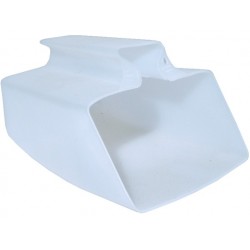 Lingură elastică albă pentru barcă/iaht/velier