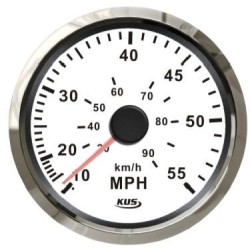 Vitezometru presostatic alb 55W WS pentru barcă