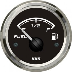 Indicator de nivel al combustibilului 0-190 ohmi negru pentru barcă