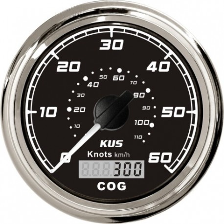 Vitezometru BS SEAQ GPS60 negru pentru barcă
