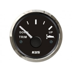 Indicator de trim KUS SEAV BS 0-190 Ohmi negru pentru bărci