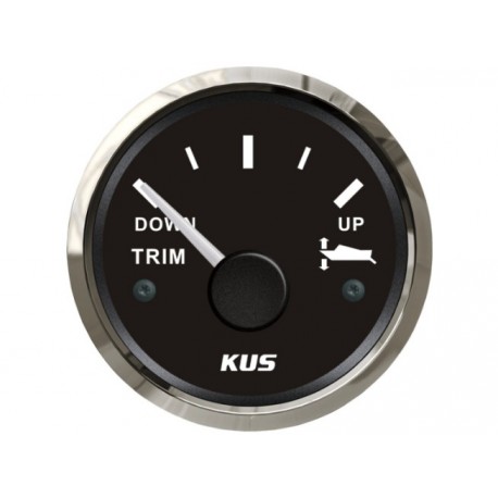 Indicator de trim KUS SEAV BS 0-190 Ohmi negru pentru bărci