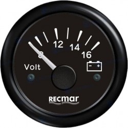 Volmetru 8-16V Negru