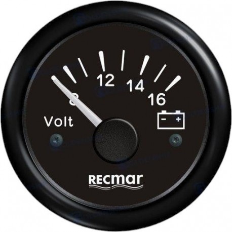 Volmetru 8-16V Negru
