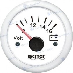Volmetru 8-16V Alb