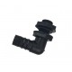 Racord unghiular pentru rezervor 1/2" pentru furtun 19MM