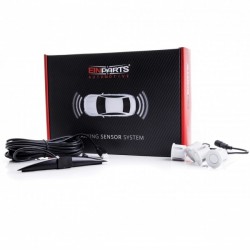 Set senzori parcare EPP6600 albe cu afișaj - spate