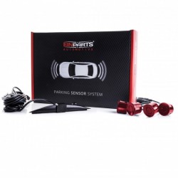 Senzor de parcare roșu EPP6600 cu afișaj - Set spate