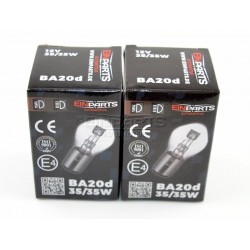 Bec halogen Einparts EPB33 S2 BA20D 12V 35/35W în cutie