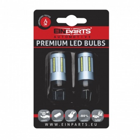 Bec LED Canbus 7443CK W21/5W 66SMD 6000K Alb - EinParts
