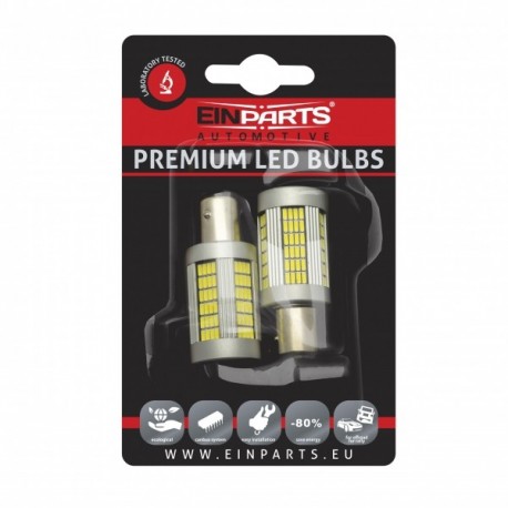 Bec LED Canbus 1157 P21/5W 135 SMD 6000K Alb - EinParts
