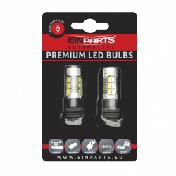 Bec LED EPL166 3157 3057 P27/7W 22SMD Alb-Portocaliu