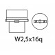 Bec LED EinParts P27W T25 3156 30 SMD 3020 CANBUS Portocalie