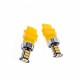 Bec LED EinParts P27W T25 3156 30 SMD 3020 CANBUS Portocalie