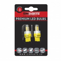 Bec LED CANBUS W21W 7440 30 SMD 3020 Portocalie - EinParts