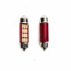 Bec LED C5W 36MM 12 SMD 4014 CANBUS 6000K EinParts