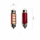 Bec LED C5W 36MM 12 SMD 4014 CANBUS 6000K EinParts