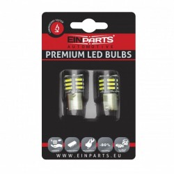 Bec LED EinParts EPL218 1156 P21W 21 SMD 7020 6000K Retrofit