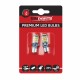 Becuri LED W16W T15 Portocalii 30 SMD 3020 CANBUS - Set 2 bucăți