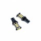 Becuri LED W16W T15 Portocalii 30 SMD 3020 CANBUS - Set 2 bucăți