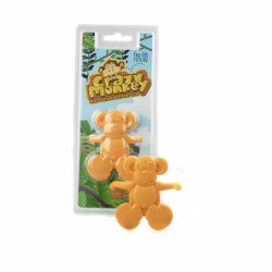 Odorizant Auto Crazy Monkey - Răcorire Clasică Neagră