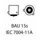 Bec LED CANBUS EPL138FC BAU15S PY21W pentru Semnalizatoare și Lumini de Zi DRL
