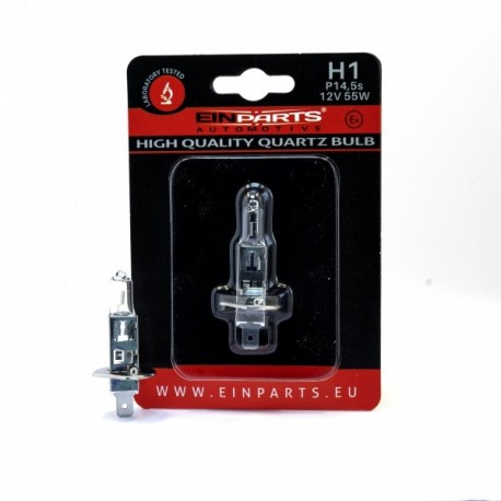 Bec halogen EPB53 H1 12V 55W în blister - EinParts