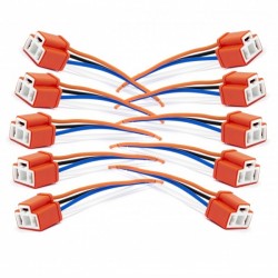 Set ceramică soclu bec H4 EPS02 - Set 10 bucăți