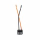 Conector Ceramic Unghiular H7 EPS03 pentru Becuri Halogen