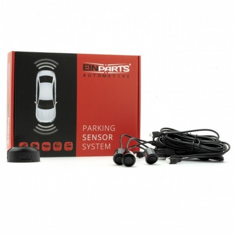 Set senzori de parcare spate cu buzzer 18,5 mm negru EinParts