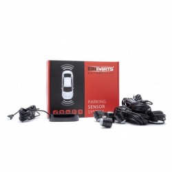 Set senzori de parcare spate EPP5400 OEM argintiu cu afișaj