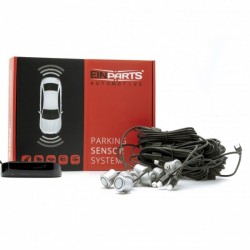Set senzori de parcare EPP8100 18,5 mm argintiu cu afișaj