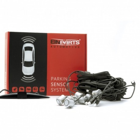 Set senzori parcare EPP8200 18,5 mm argintiu cu afișaj