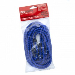Coardă elastică din cauciuc 200 cm - Set 2 bucăți pentru fixarea încărcăturii