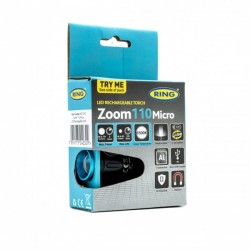 Zoom 110 Lanternă LED Micro Reîncărcabilă RIT1010 - Lămpi de Atelier RING